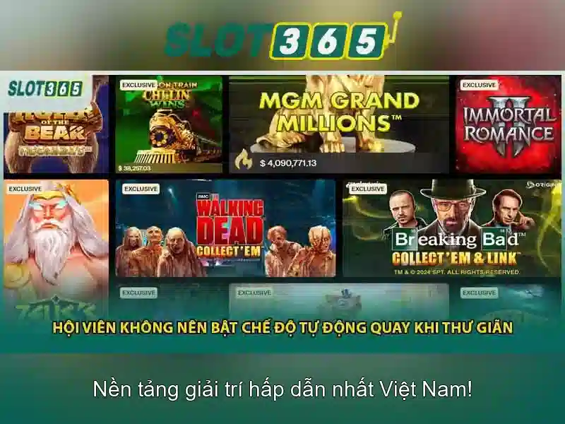 Lý do chọn Slot365 cho trải nghiệm chơi game